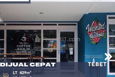 Dijual Rumah Ex-Cafe Area Komersil di Tebet Jakarta Selatan