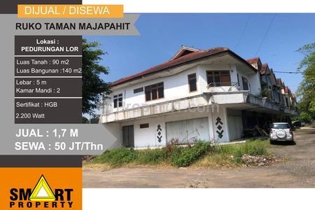 Jual Ruko di Jalan Tamansari Majapahit Semarang, Seberang Kolam Renang Tamansari Majapahit