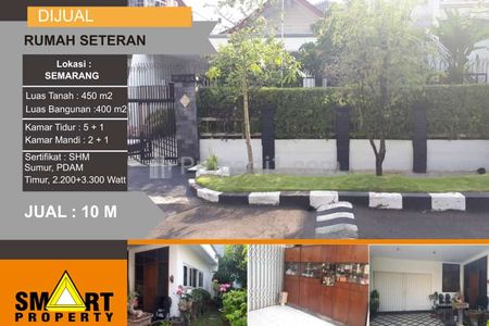 Dijual Rumah lokasi strategis di dekat Mall Tentrem, Jalan Seteran Semarang