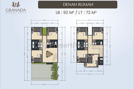 Dijual Kost-kostan Harga 950 Juta Ada 7 Kamar Promo untuk 1 Unit Saja di Bogor Barat - Kota