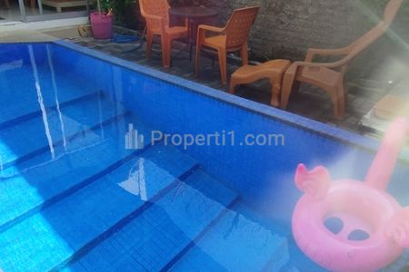 Jual Murah Rumah 3 Lantai Full Furnished Ada Kolam Renang di Arcamanik Bandung