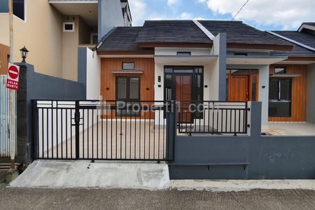 Jual Rumah Baru Gaya Modern Konsep Mezanin di Cisaranten Kulon Arcamanik Bandung