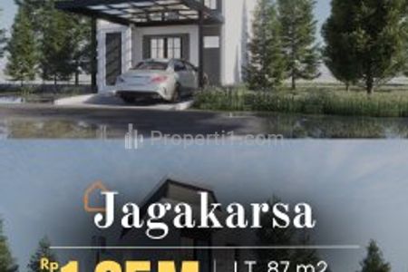 Rumah Dijual di Jagakarsa Jakarta Selatan UNIT POJOK 2 LANTAI MODERN KLASIK LT 87 m² | LB 95 m²