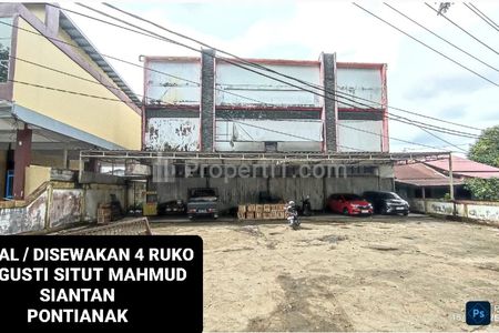 Disewakan 4 Ruko di Siantan, Pontianak, Kalimantan Barat