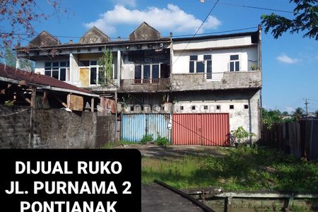 Dijual Ruko Jalan Purnama 2, Pontianak, Kalimantan Barat