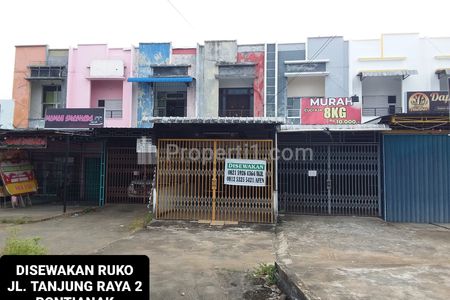 Disewakan Ruko di Jalan Tanjung Raya 2, Pontianak, Kalimantan Barat