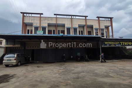 Disewakan 2 Ruko Plong di Tanjung Hulu, Pontianak, Kalimantan Barat