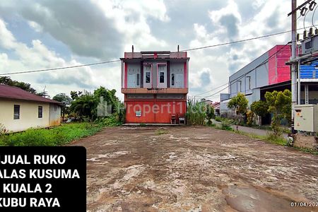 Dijual Ruko di Jalan Alas Kusuma Kuala 2, Kubu Raya, Kalimantan Barat