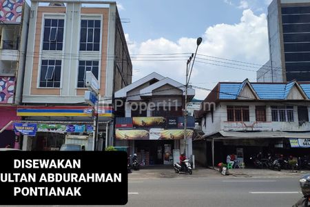 Disewakan Ruko di Jalan Sultan Abdurahman, Pontianak, Kalimantan Barat