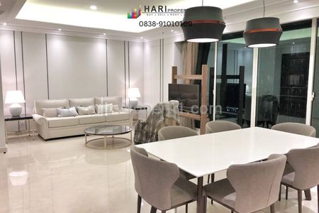 FOR RENT Apartment Pondok Indah Residence 3+1 BR Furnished - Lokasi Corner, Lux Design, Connecting to PIM 3 / Shelter Busway