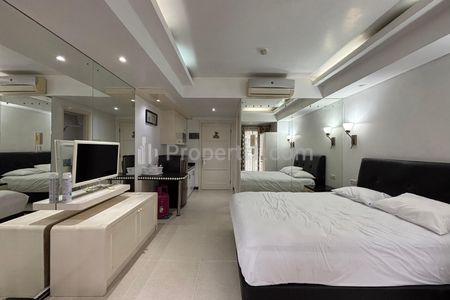 Jual Cepat Apartemen Royal Mediterania Garden Residence - Studio Furnish Luas 26,8m2, Cocok untuk Investasi