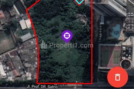 Dijual Kavling 1,3 ha, Siap Bangun di Dekat ITC Kuningan, Jakarta Selatan
