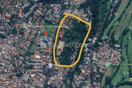 Jual Tanah Murah Nego Zona Komersil Harga Mepet NJOP Luas 5 Hektar di Ir Juanda, Dago, Bandung