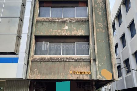 Dijual Ruko Cocok untuk Usaha di Jalan Samanhudi, Sawah Besar, Jakarta Pusat