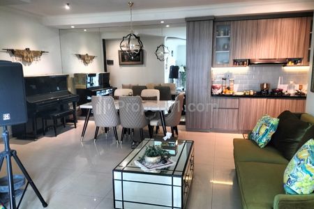 Dijual Apartemen Hamptons Park Tipe 3+1 Kamar Tidur Kondisi Furnished