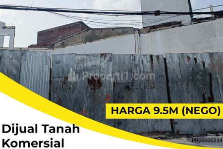Dijual Tanah Komersial Jalan Raya Dharmahusada Surabaya Timur