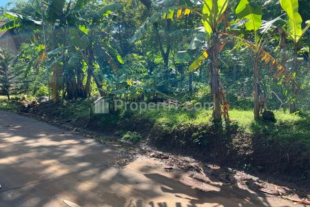 Dijual Tanah Datar 400m2 di Utara Kantor Kecamatan Kerjo Karanganyar