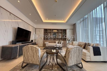 Sewa Apartemen Senopati Suites Jakarta Selatan Type 3 Bedroom Full Furnished