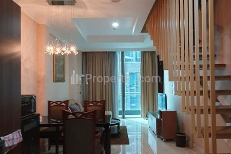 For Rent Apartment Residence 8 Senopati Sudirman SCBD 2BR - Type Loft Duplex Rare Unit Close to Grand Lucky Ashta Mall MRT Busway