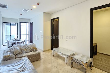 Sewa Apartment Sudirman Suites - Type 2+1BR Modern Full Furnished - Strategic Location in Central Jakarta