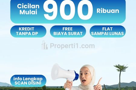 Jual Tanah Kavling 60 m² Tanpa DP di Sukamanah, Jonggol, Bogor – Cukup Booking 500 Ribu, Cicilan Flat, Lokasi Strategis