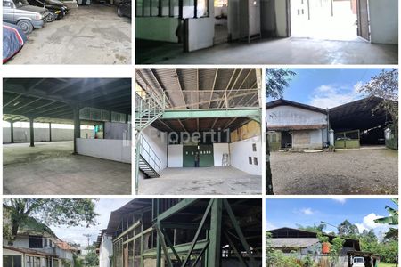 Dijual Gudang Ex Pabrik di Main Road Area Cikalong, Kabupaten Bandung Barat
