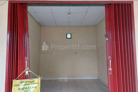 Sewa Kios 3x5 di Pondok Rajeg Bogor - Ada Toilet Bersama, Parkir, Musholla