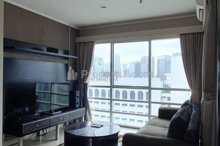 Sewa Apartemen Sahid Sudirman 2 BR Full Furnished Siap Huni Area Sudirman - Jakarta Pusat