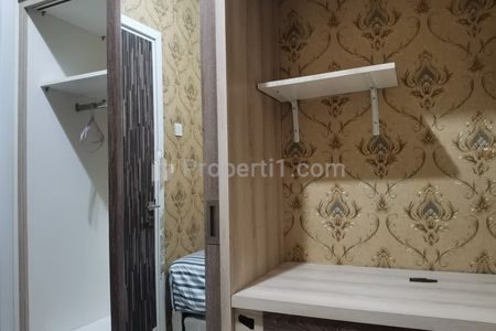 Sewa Apartemen Tower Atas Mall di Green Pramuka City 2 BR Termurah