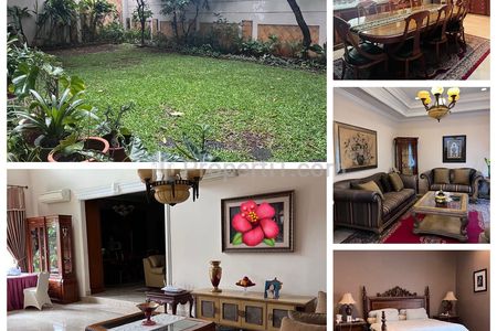 Jual Rumah Mewah Strategis Turun Harga 6 BR Luas Tanah 650 m2 Bangunan 700 m2 di Cipete, Kebayoran Baru, Jakarta Selatan