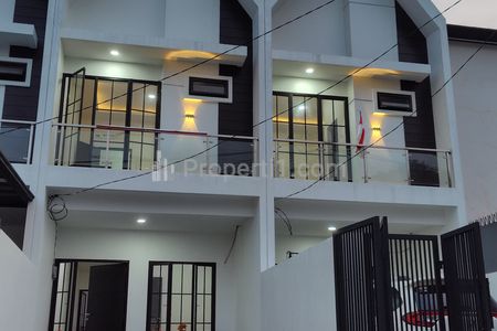 Dijual Rumah Baru 2 Lantai Model Scandinavian, Siap Huni - Kavling DKI Meruya Utara Jakarta Barat