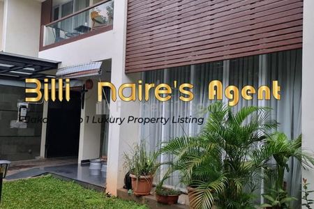 Dijual Rumah 2 Lantai Minimalis Modern di Jl. Kencana Indah Pondok Indah Jakarta Selatan