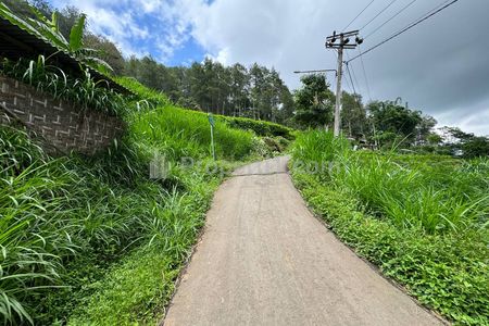 Dijual Tanah Poros Jalan di Gunungsari Bumiaji Kota Batu Harga Murah