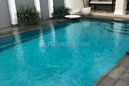 House for Rent at Pondok Indah South Jakarta, Prime Location, with Pool, Ready to Move In