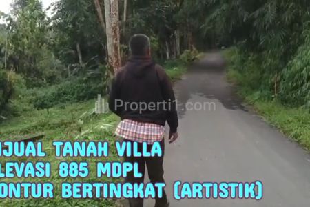 Jual Tanah 8.500m² di Pinggir Jalan Aspal Desa Berbatas Sungai di Sibolangit, Deli Serdang