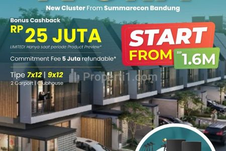 DIJUAL CLUSTER IVORA SUMMARECON BANDUNG