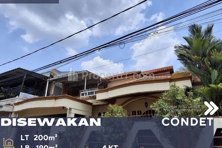 Disewakan Rumah Asr Nyaman Tenang Siap Huni di Condet Jakarta Timur