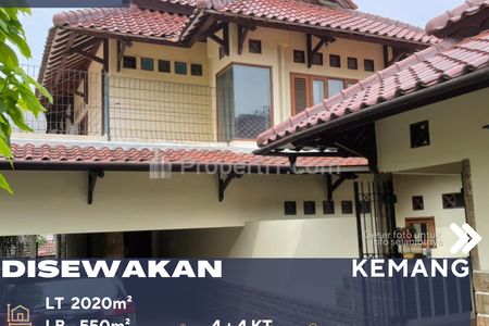 Disewakan Rumah Mewah Daerah Elit Kemang Jakarta Selatan
