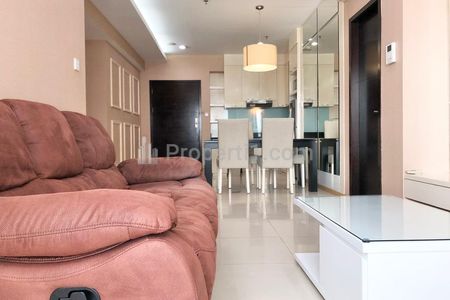For Rent Apartment Gandaria Heights, Strategic Location in Jakarta Selatan - 2+1 BR Fully Furnished
