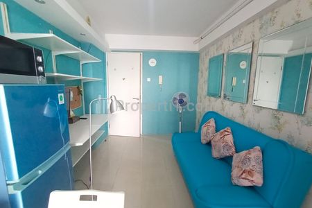 Disewakan Apartemen 1 BR Full Furnish Siap Huni Real Sesuai Foto Lantai Rendah di Bassura City Jakarta Timur