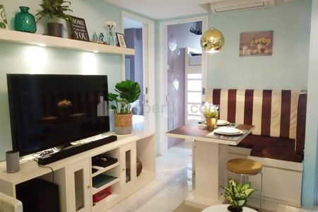 Dijual Apartemen Bassura City Lantai Rendah di Jakarta Timur Type 3 BR Full Furnish Luxury Siap Huni