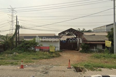 Jual Gudang Luas Kosong Strategis di Jalan Raya Narogong Bogor