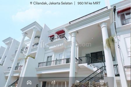 Dijual Rumah Cluster 3 Lantai Strategis di Lebak Bulus, Jakarta Selatan