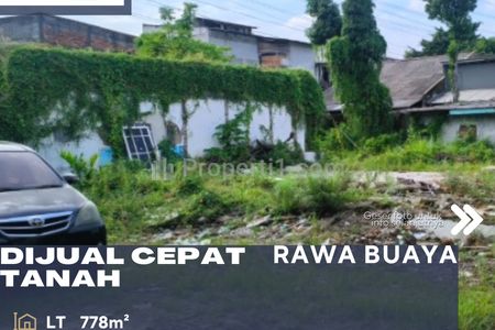 Jual Cepat Tanah Siap Bangun Lokasi Strategis di Rawa Buaya Jakarta Barat