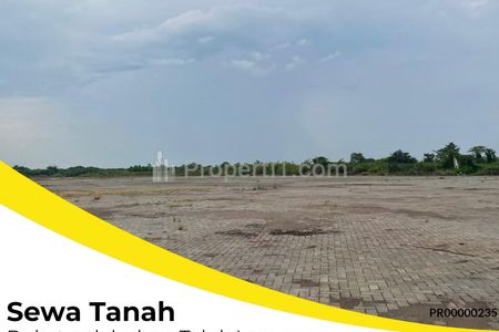 Disewakan Tanah Komersial Tambak Osowilangun, Surabaya - Dekat Pelabuhan Teluk Lamong
