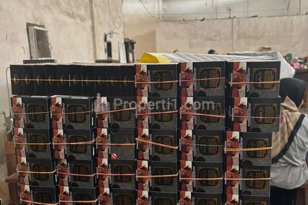 Dijual Pabrik Rokok Siap Pakai di Area Sidoarjo