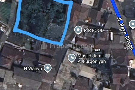 Lokasi tanah, datar, kotak sesuai map