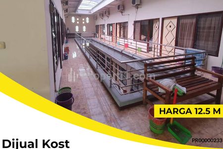 Rumah Kost Aktif Dijual di Siwalankerto Surabaya Area Kampus dan Industri