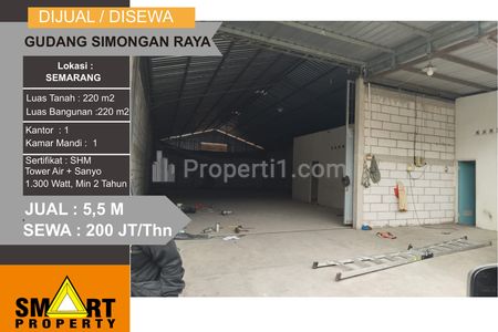 Sewa Gudang di Jalan Simongan Raya Semarang