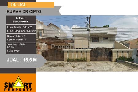 Jual Rumah Bagus 3 Lantai di Jalan Dr Cipto Semarang